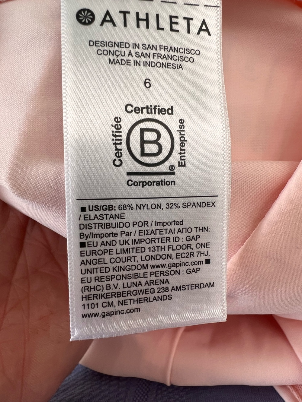 Athleta Pinnacle Pants in Pink Sand
Sz 6
Casual/workday - Picture 11 of 11